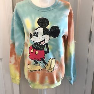 Tye Dye Mickey Mouse Sweatshirt EUC! Size …